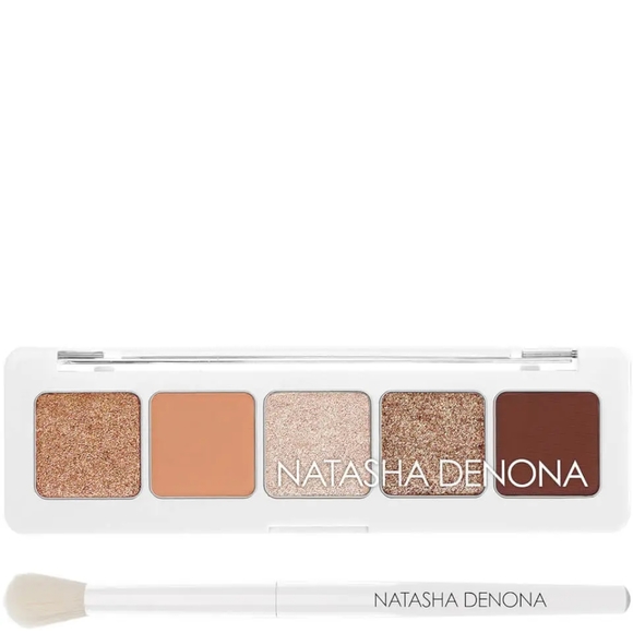 NATASHA DENONA HOLIDAY 2022 LTD ED NUDE MINI PALETTE WITH BRUSH BOXED SET - Picture 5 of 5